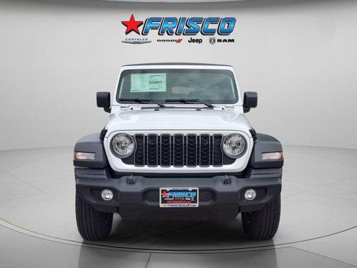 Bright White Clearcoat 2026 Jeep Wrangler Sport
