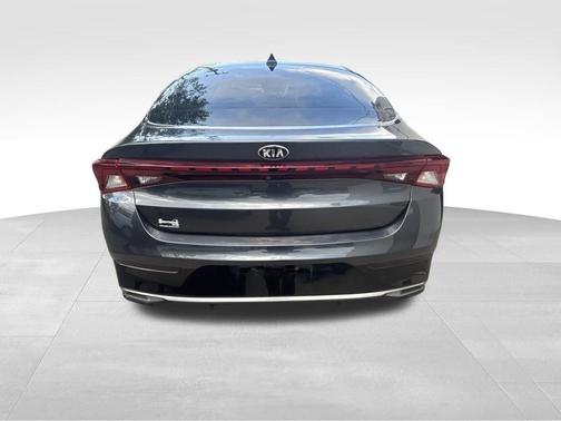 Gray 2021 Kia K5 LXS