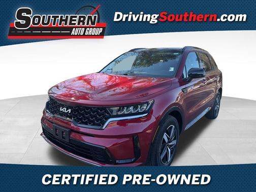 Red 2023 Kia Sorento S