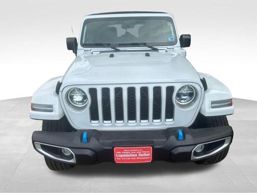 White 2022 Jeep Wrangler Unlimited 4xe Sahara