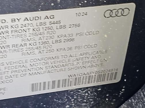 2025 Audi Q5 45 S line quattro Premium