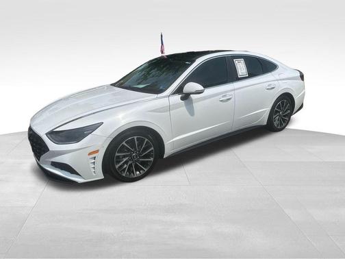 Gray 2021 Hyundai SONATA Limited