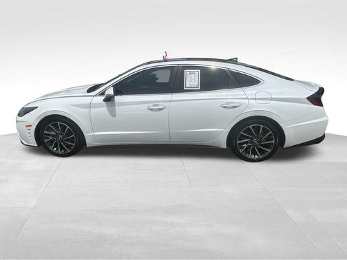 Gray 2021 Hyundai SONATA Limited