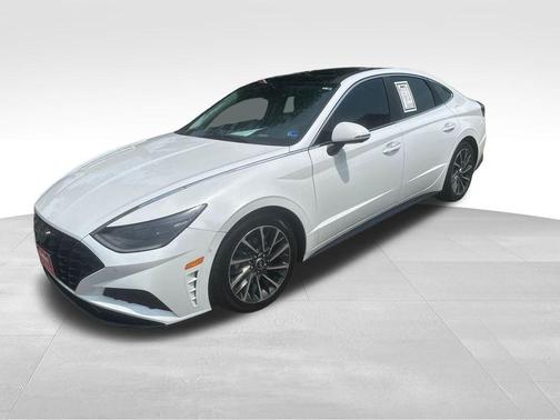 Gray 2021 Hyundai SONATA Limited