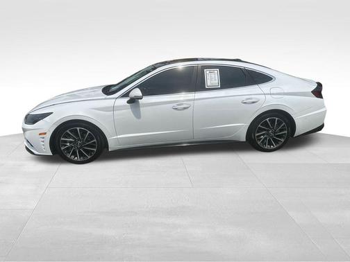 Gray 2021 Hyundai SONATA Limited
