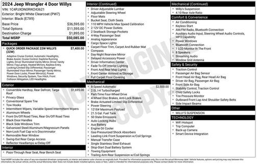 2024 Jeep Wrangler Sport
