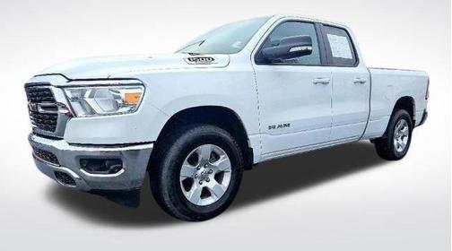 White 2022 RAM 1500 Big Horn