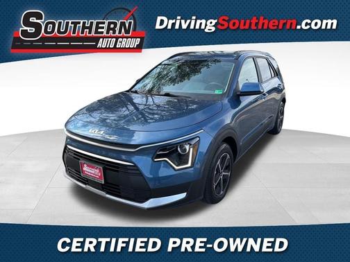 Blue 2025 Kia Niro EX