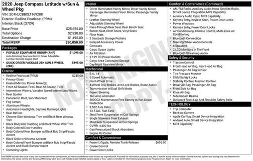 2020 Jeep Compass Latitude