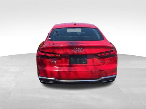 Progressive Red 2024 Audi A5 Sportback S line Premium Plus