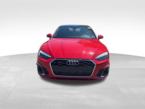 Progressive Red 2024 Audi A5 Sportback S line Premium Plus