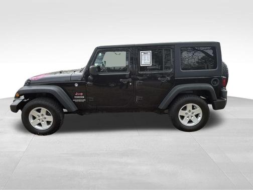 Black 2017 Jeep Wrangler Unlimited Sport