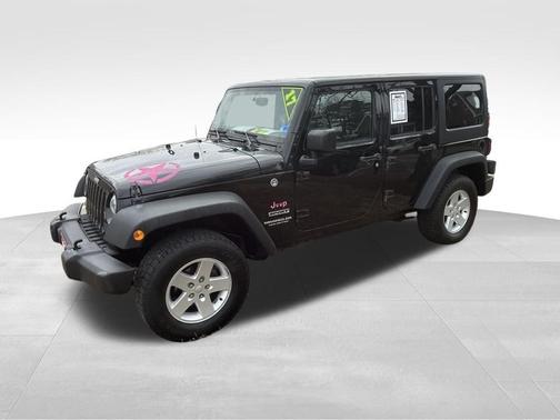 Black 2017 Jeep Wrangler Unlimited Sport