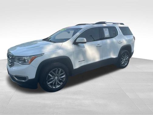 White 2018 GMC Acadia SLT-1