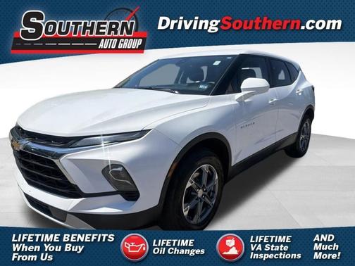 White 2023 Chevrolet Blazer 2LT