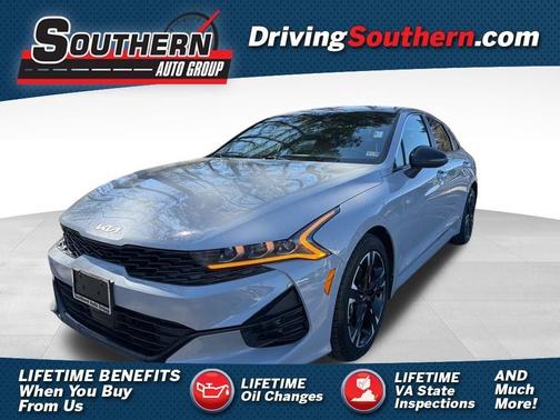 Gray 2023 Kia K5 GT-Line