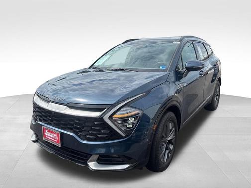 Blue 2023 Kia Sportage Hybrid SX-Prestige