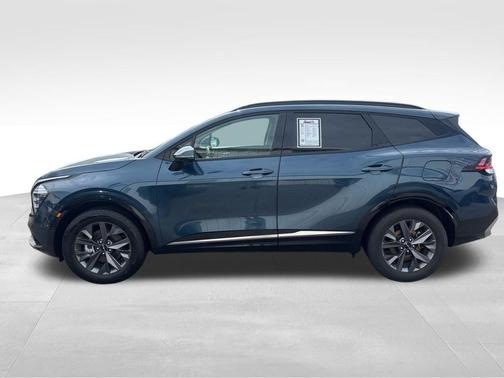 Blue 2023 Kia Sportage Hybrid SX-Prestige