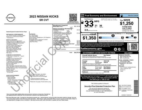 2023 Nissan Kicks SR