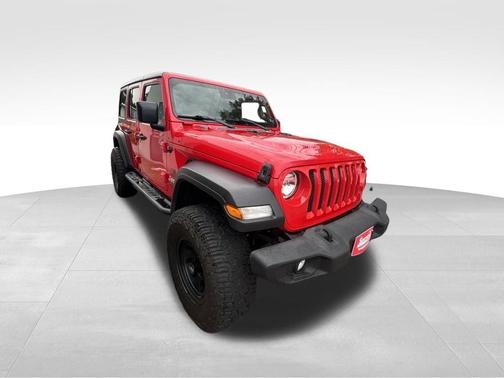 White 2021 Jeep Wrangler Unlimited Sport