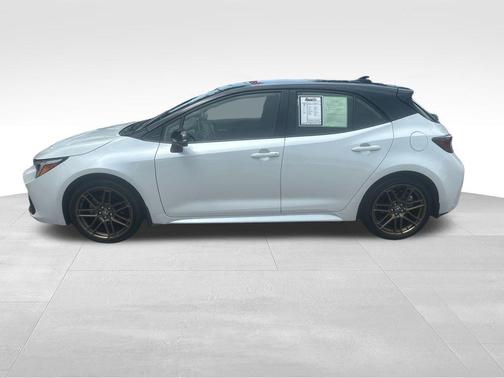 Beige 2025 Toyota Corolla Hatchback Nightshade