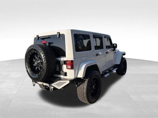 White 2018 Jeep Wrangler JK Unlimited Sahara