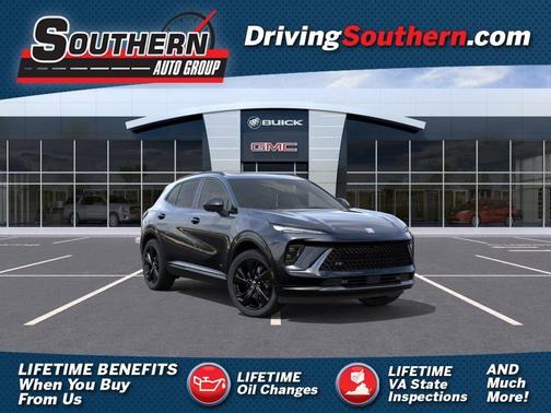 Ebony Twilight Metallic 2026 Buick Envision Sport Touring