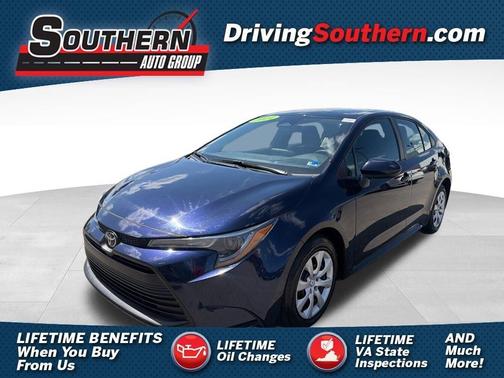 Blue 2024 Toyota Corolla LE