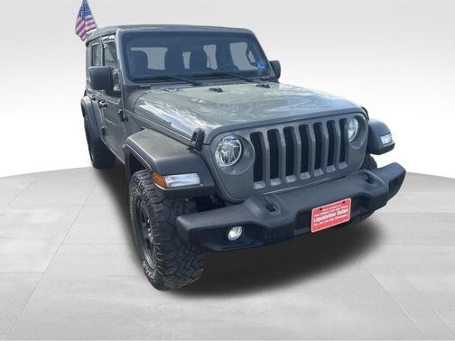 Gray 2019 Jeep Wrangler Unlimited Sport