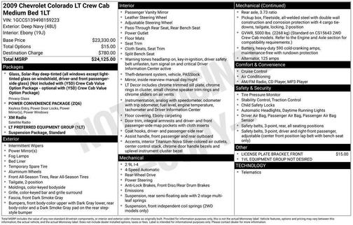 Blue 2009 Chevrolet Colorado LT