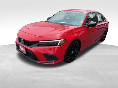 Red 2024 Honda Civic Sport