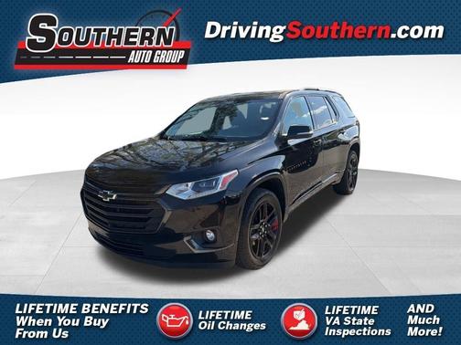 Black 2021 Chevrolet Traverse Premier