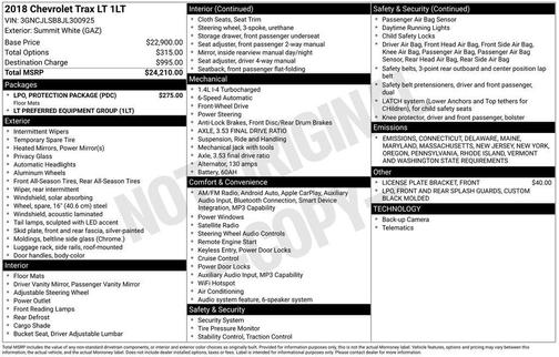 2018 Chevrolet Trax LT
