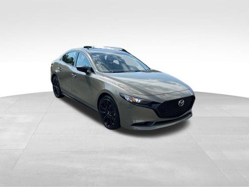 Zircon Sand Metallic 2024 Mazda Mazda3 2.5 Carbon Turbo