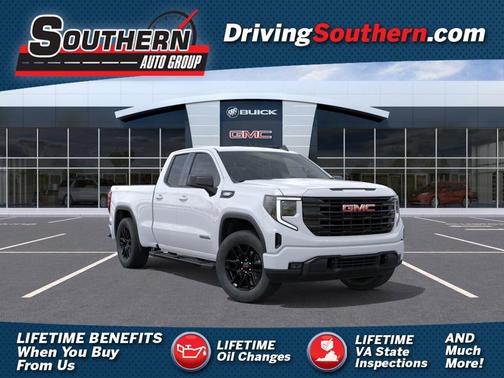 Summit White 2026 GMC Sierra 1500 Elevation