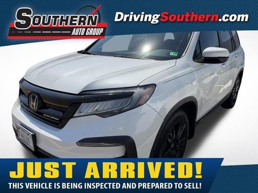 White 2021 Honda Pilot Black Edition