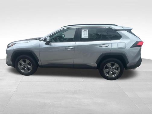 Silver 2024 Toyota RAV4 Hybrid XLE