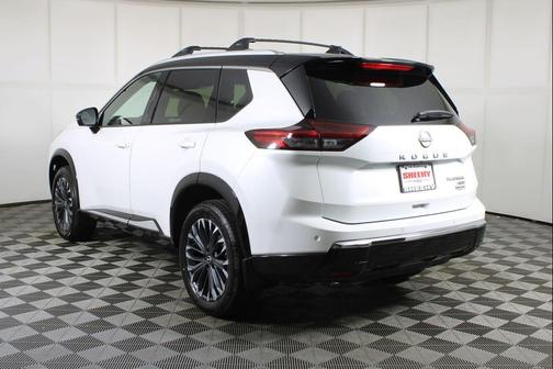 White Pearl 2026 Nissan Rogue Platinum