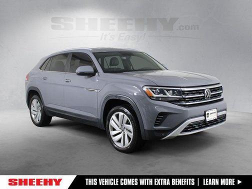 Gray 2020 Volkswagen Atlas Cross Sport 3.6L V6 SE w/Technology