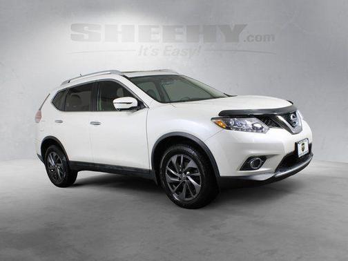 Pearl White 2016 Nissan Rogue SL