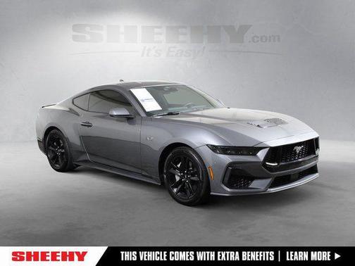 Carbonized Gray Metallic 2025 Ford Mustang GT