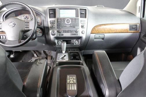 Galaxy Black 2010 Nissan Armada Platinum