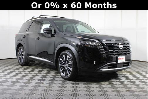 Super Black 2026 Nissan Pathfinder Platinum