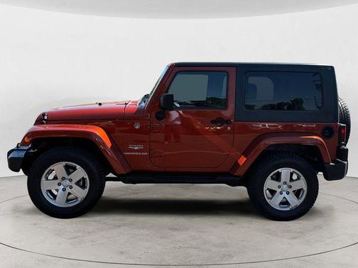Sunburst Orange Pearlcoat 2009 Jeep Wrangler Sahara