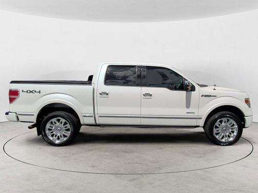 White Platinum Clearcoat Metallic 2013 Ford F-150 Platinum