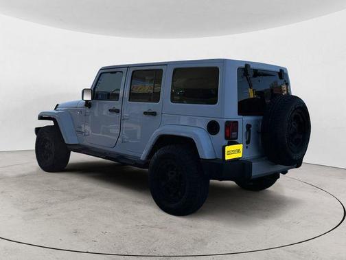 Bright White 2015 Jeep Wrangler Unlimited Sahara