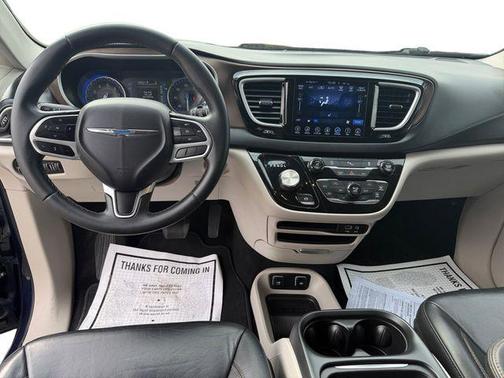 Jazz Blue Pearlcoat 2017 Chrysler Pacifica Touring-L