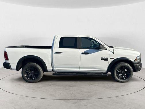 Bright White Clearcoat 2021 RAM 1500 Classic Warlock Crew Cab 4x4 5'7' Box