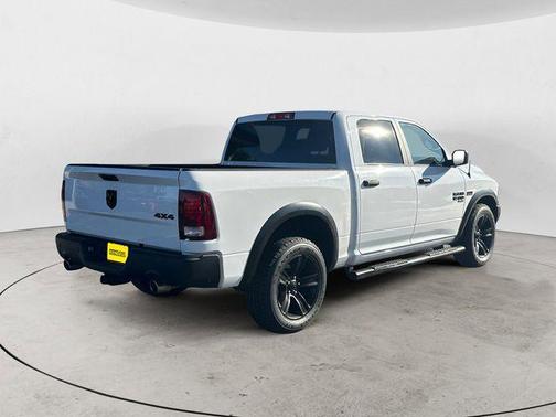 Bright White Clearcoat 2021 RAM 1500 Classic Warlock Crew Cab 4x4 5'7' Box