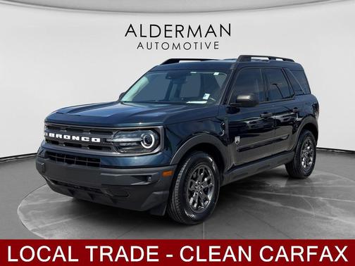 Alto Blue Metallic Tinted Clearcoat 2022 Ford Bronco Sport Big Bend